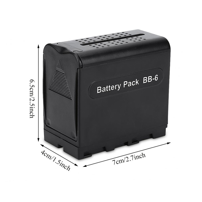 Batterijen Storage Case Met Sony Interface Voor Monitor YN300 III YONGNUO F & V PiXel LED Video Verlichting Lamp AA batterij Pack Case