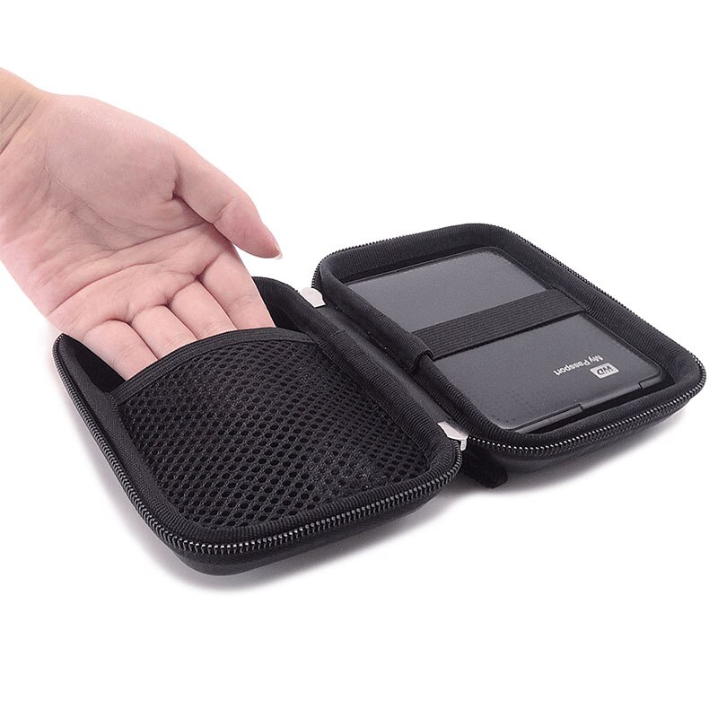 2.5 "Festplatte Fällen tasche Wasserdicht Stoßfest HDD Tasche Für Seagate Schlank Festplatte Sicherung Plus Schlank 500G 1TB WD Reisepass