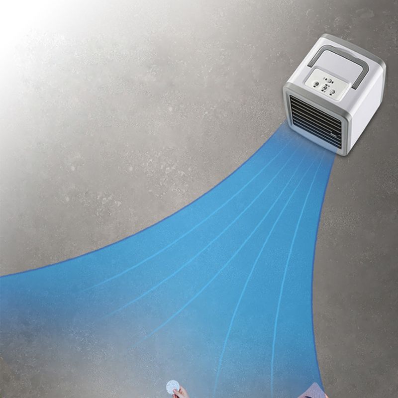 Usb Mini Draagbare Airconditioner Luchtbevochtiger Luchtreiniger 7 Kleuren Licht Koelventilator P9YD