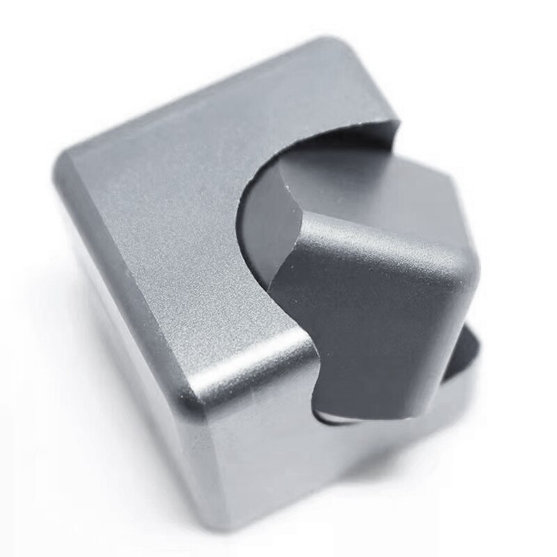 Kleurrijke Spinning Fidget Spinner Stress Relief Speelgoed Metalen Hand Spinner Stille Top Vinger Spinner Pop Het Stress: Silver