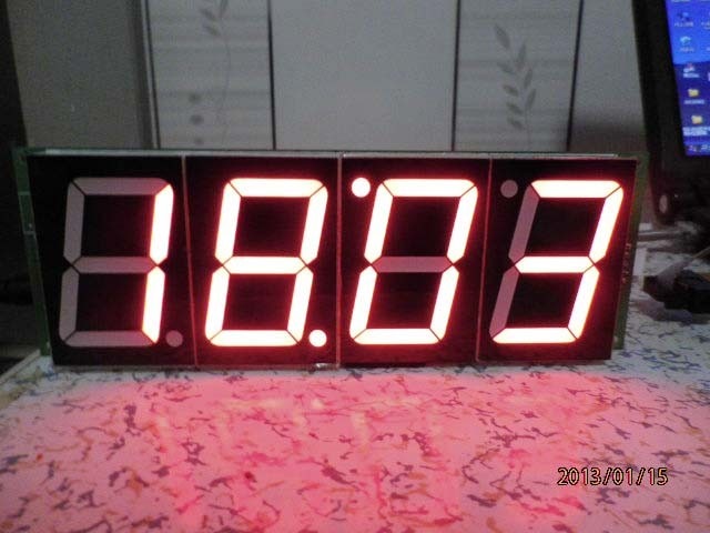digital led count down board real life escape room game props 3 inches 4 Countdown timer digital wall clock