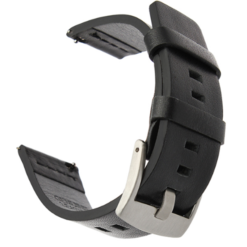 Italiensk olie læder urrem + værktøj til diesel fossil timex dw hurtigudløser urrem håndledsrem 18mm 20mm 22mm 24mm