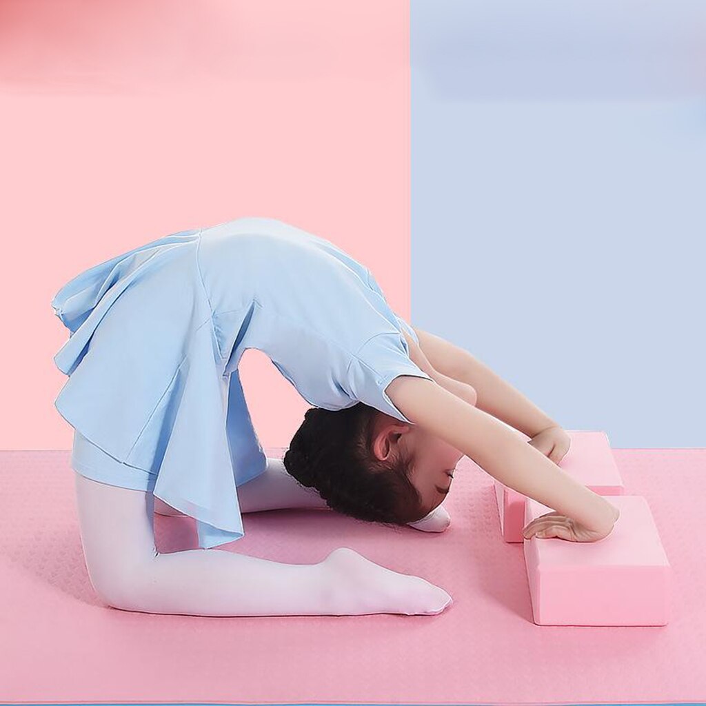 Yoga block barn dans nybörjare skum tegel träning träning hem gym träning yoga pilates för träning fitness body building