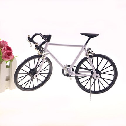 23Cm Diy Monteren Legering Model Simulatie Fiets Accessoires Mini Simulatie Fiets Mountainbike Speelgoed Fiets Model: 2