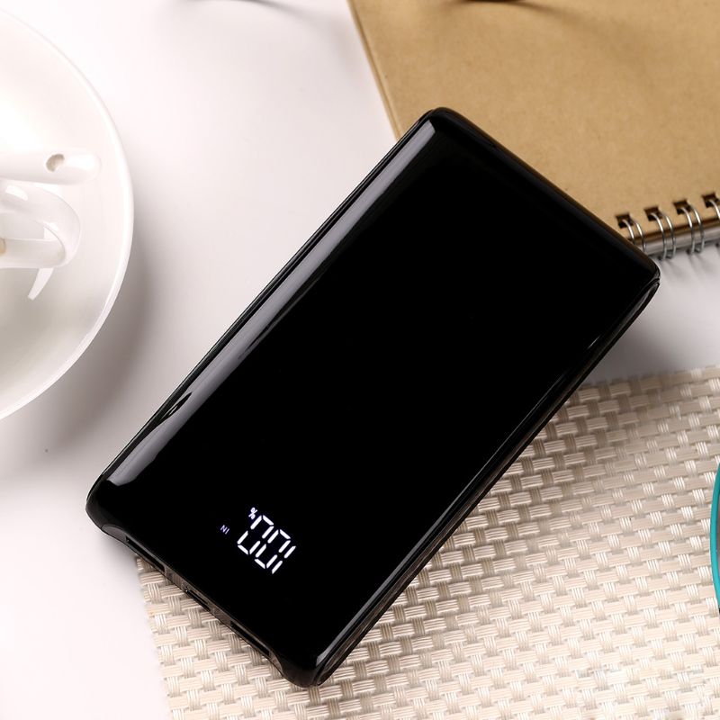 (No Battery)Dual USB Output 6x 18650 Battery DIY Power Bank Box Holder Case For Mobile Phone Tablet PC