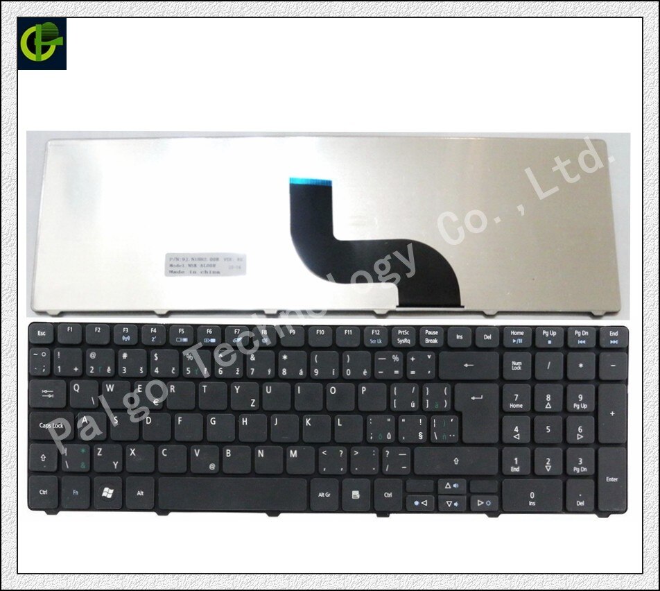 Tsjechische Toetsenbord voor Packard Bell Easynote TE69BMP TE69CX TE69CXP MS2384 TE69BM TK11BZ PEW92 CZ fit Slowakije SK laptop toetsenbord