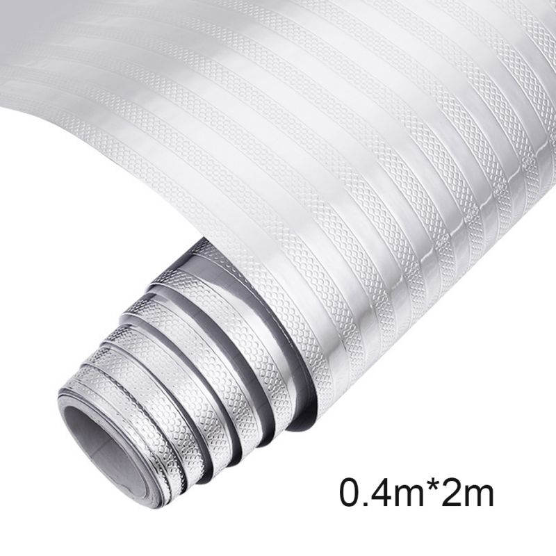 Heat-resistant Oil Proof Stickers Waterproof Wall Stickers Cabinet Stickers Wallpaper Aluminum Foil Paper Kitchen Supplies: A