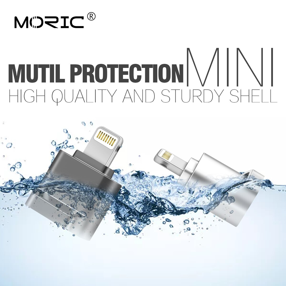 Mini clé Usb 2 en 1 pour iOS, support à mémoire de forme, compatible avec iPhone 6/6s/6Plus/7/7Plus/8/X