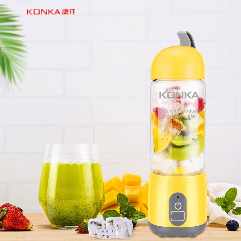 KONKA Baby Food Supplement Machine Electric Juicer Mini Household Automatic Blender Juicer Machine USB Juicer