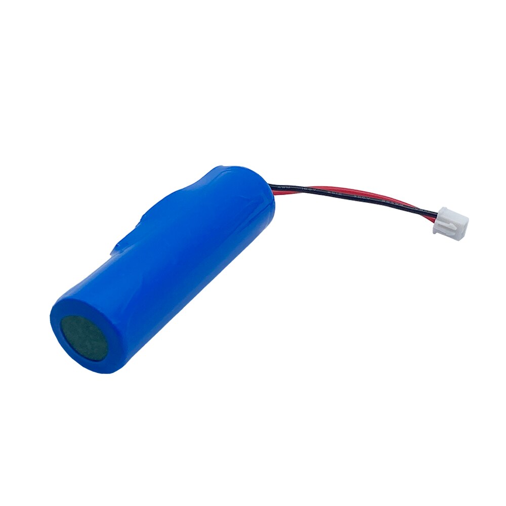 3.7V lithium ion rechargeable battery, 3800 MAH, 18650 with replacement socket, emergency lighting xh2.54 line
