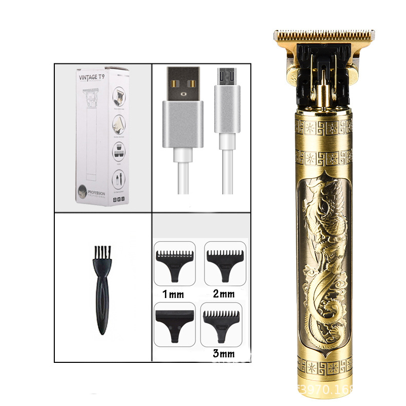 Cortadora de pelo para hombre, máquina de afeitar clásica, recargable, estilo de corte de pelo,: Style F