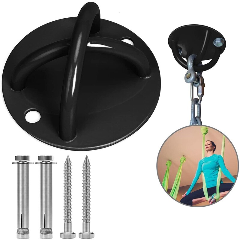 Mount Ceiling for Gym&Home Suspension Straps Anchor for Rings Fitness Training Yoga Swing & Hammock Resistance Band