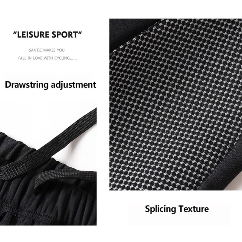 Santic heren fietsbroek warme winter softshell wandelbroek winddichte outdoorbroek sport kamperen trekkingbroek