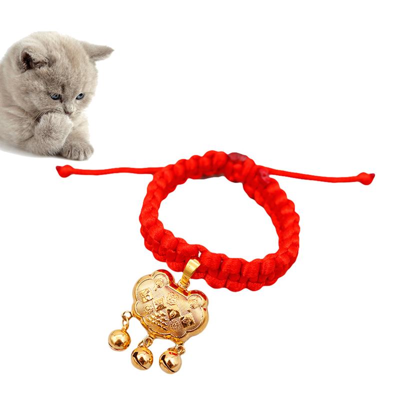 Huisdier Kraag Met Ketting Bell Mooie Decoratieve Ketting Hanger Voor Hond Kat