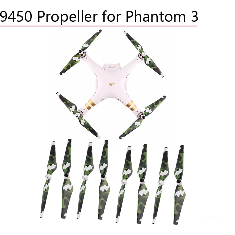 8 Pcs 9450 Propellers Voor Dji Phantom 3 2 Camera Drone Vervanging Self Locking Propeller Props Blades Accessoires Onderdelen