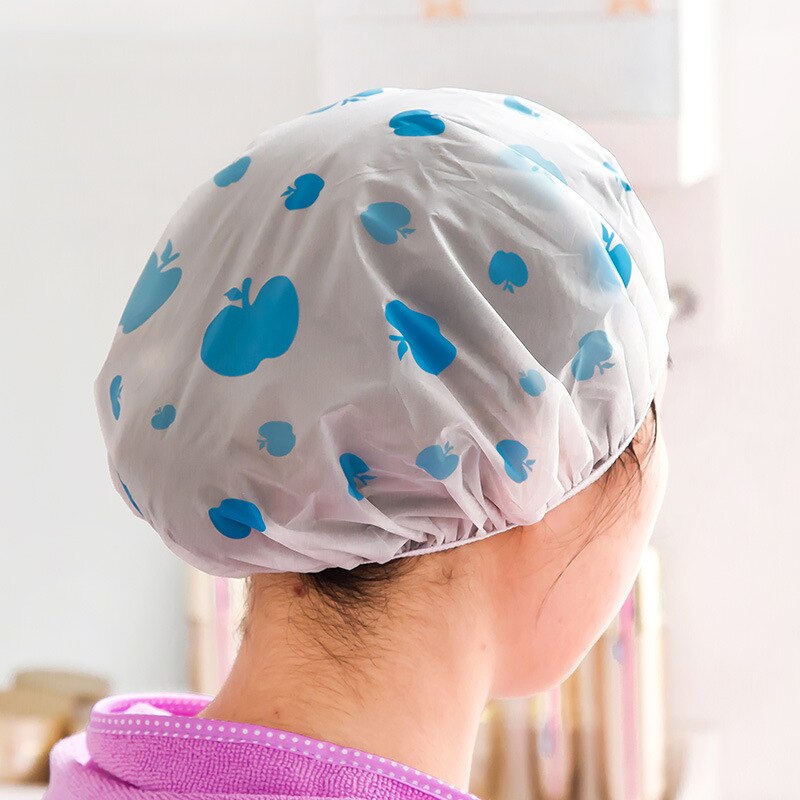 mignon bonnet de douche étanche épaissi adulte dame shampooing casquette imperméable bain chapeau bonnet de douche