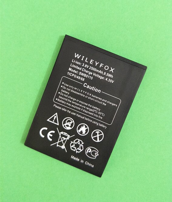 B-TAIHENG, gran , 3,8 V, 2500mAh, SWB0115, batería de repuesto para Wileyfox Swift SWB0115, batería para teléfono móvil