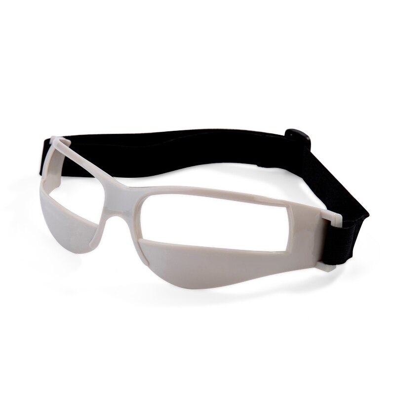 1 pièces basket-ball sport entraînement Dribble lunettes Dribble spécifications lunettes lunette de sport cadre basket-ball entraînement: WHITE
