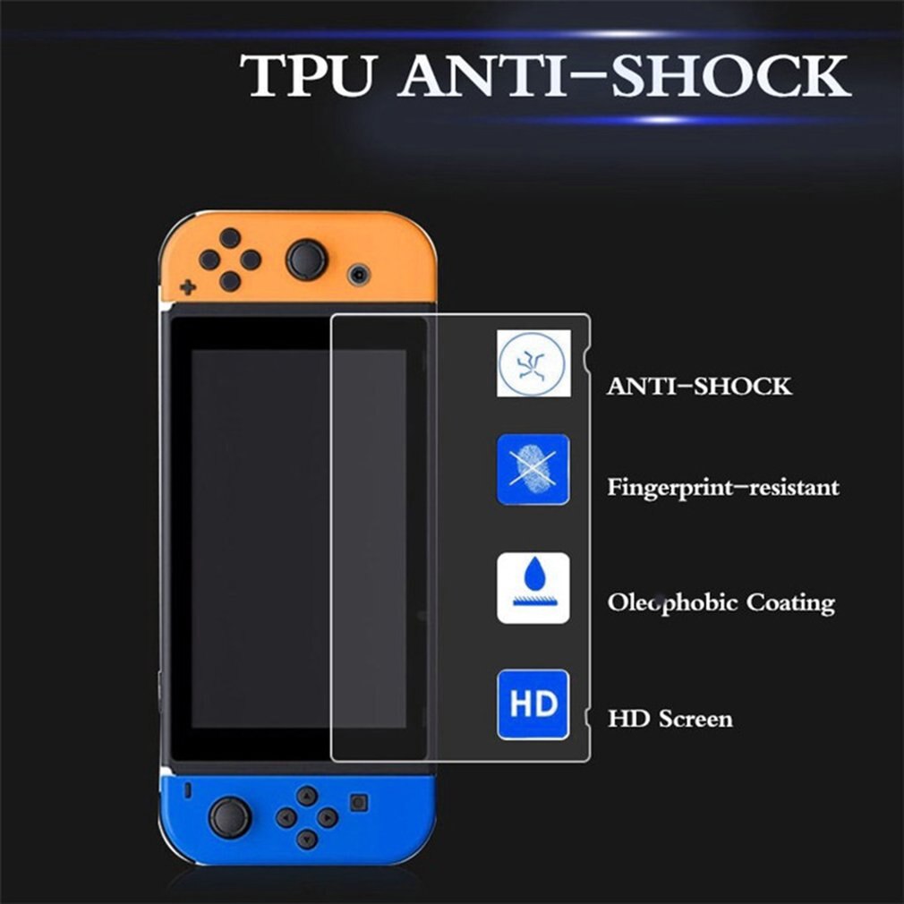 for Nintendo Switch Tempered Film Explosion-proof Film Transparent 1pcs 2pcs Scratch-Resistant Clear Film