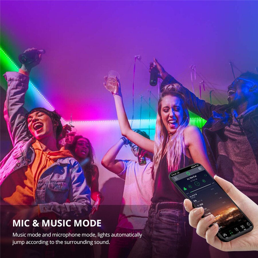 12V Neon Light Sign Bluetooth Home Dimmer Timing Music DIY Function Led lights Strip For Room Bedroom christmas Smart Decor Lamp