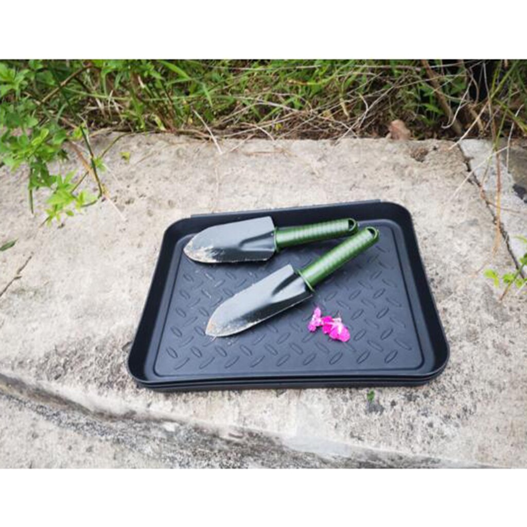 Multipurpose Resistant Plastic Boot Tray Utility Shoe Mat for Indoor Outdoor