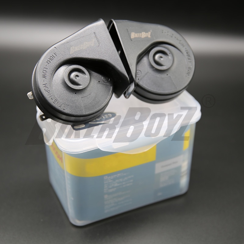 Klaxon universel pour voiture 12V, sans vis, 110-122 db, longue durée de vie, haute et basse technologie