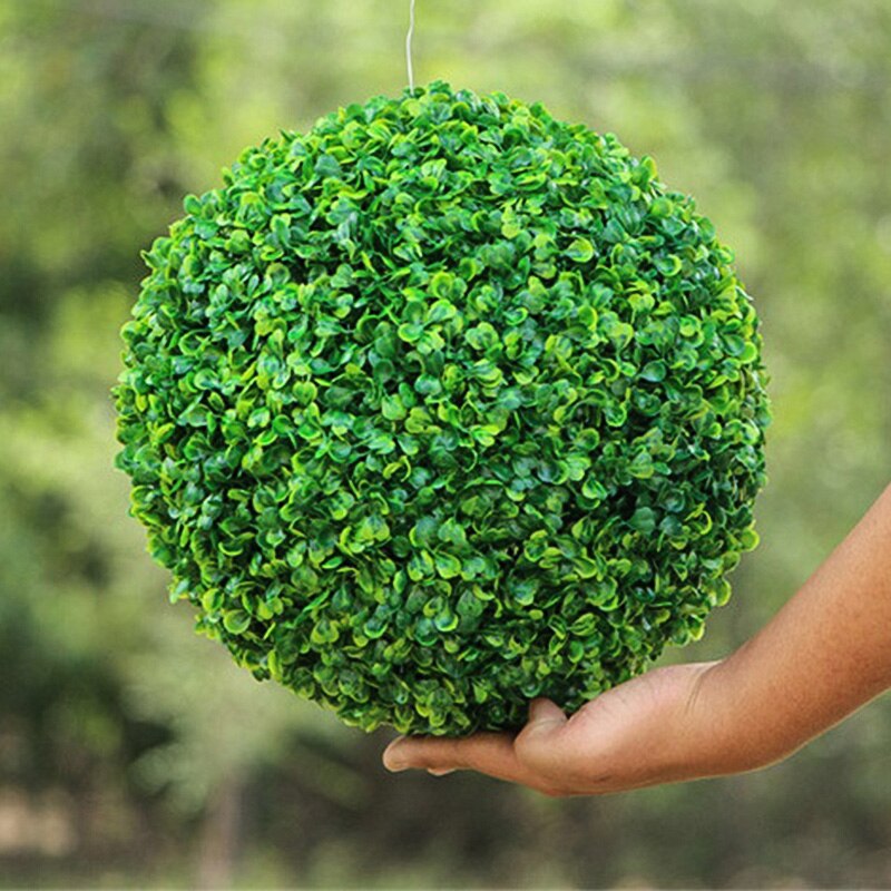 20cm tekokasvi pallo topiary joulu ulkoilu sisustus riippupallo hääjuhliin tee itse hotelli kotipiha puutarha sisustus pallo