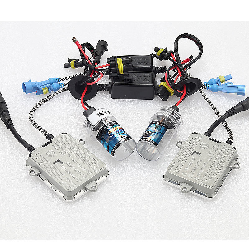 55W 12V Xenon Light Bulb Car Headlight H1 H3 H7 H11 9005 9006 4300k 6000k 8000k 10000k HID Slim Ballast Xenon Headlamp Kit
