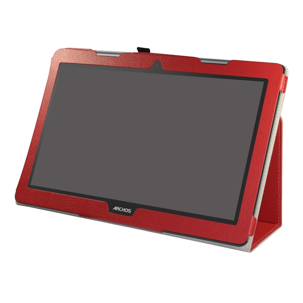 Archos 133 Oxygen Case,Mama Mouth PU Leather Folio 2-folding Stand Cover with Stylus Holder for 13.3" Archos 133 Oxygen Tablet