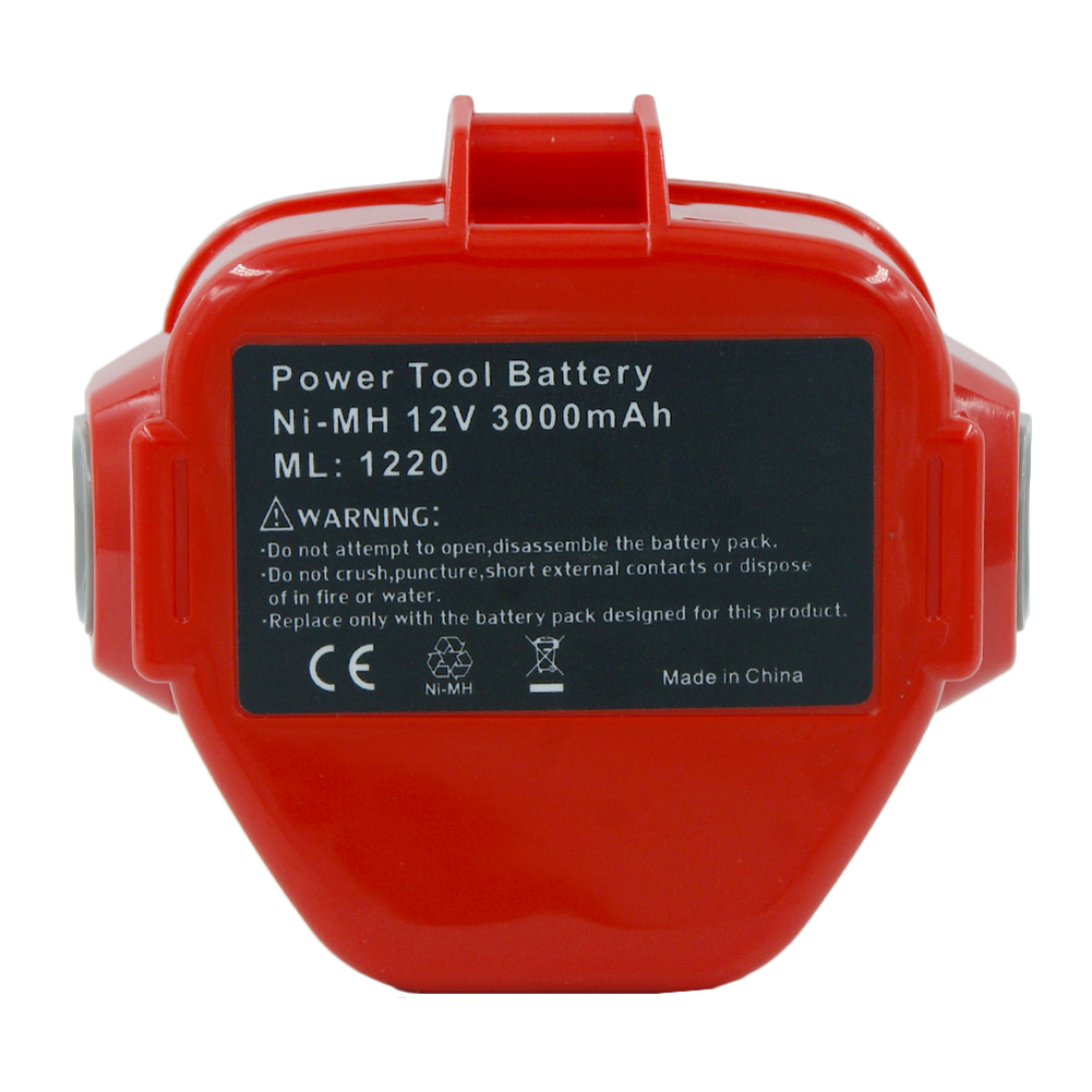 2PCS 3000mAh Ni-Mh Oplaadbare Batterij voor Makita 12v PA12 1220 1233 1222 1223 1235 6227D 6313D 6317D 6223D Draadloze Batterij