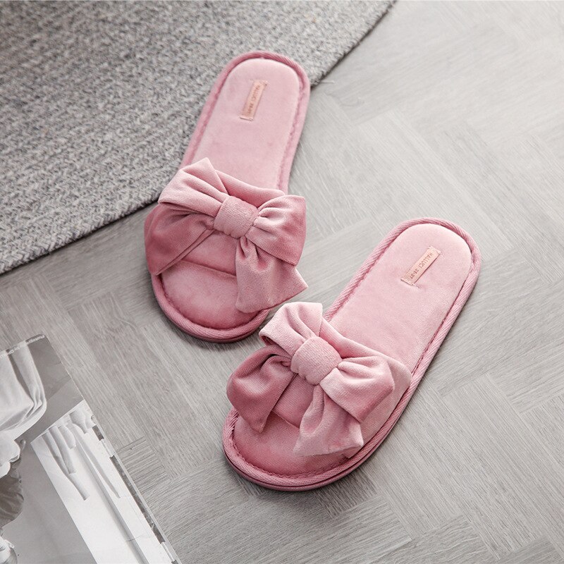 japonais maison chaussures femmes pantoufles doux en peluche Peep orteil saisons tongs en caoutchouc chambre anti-dérapant femmes chaussures: Rouge / EUR 36-37