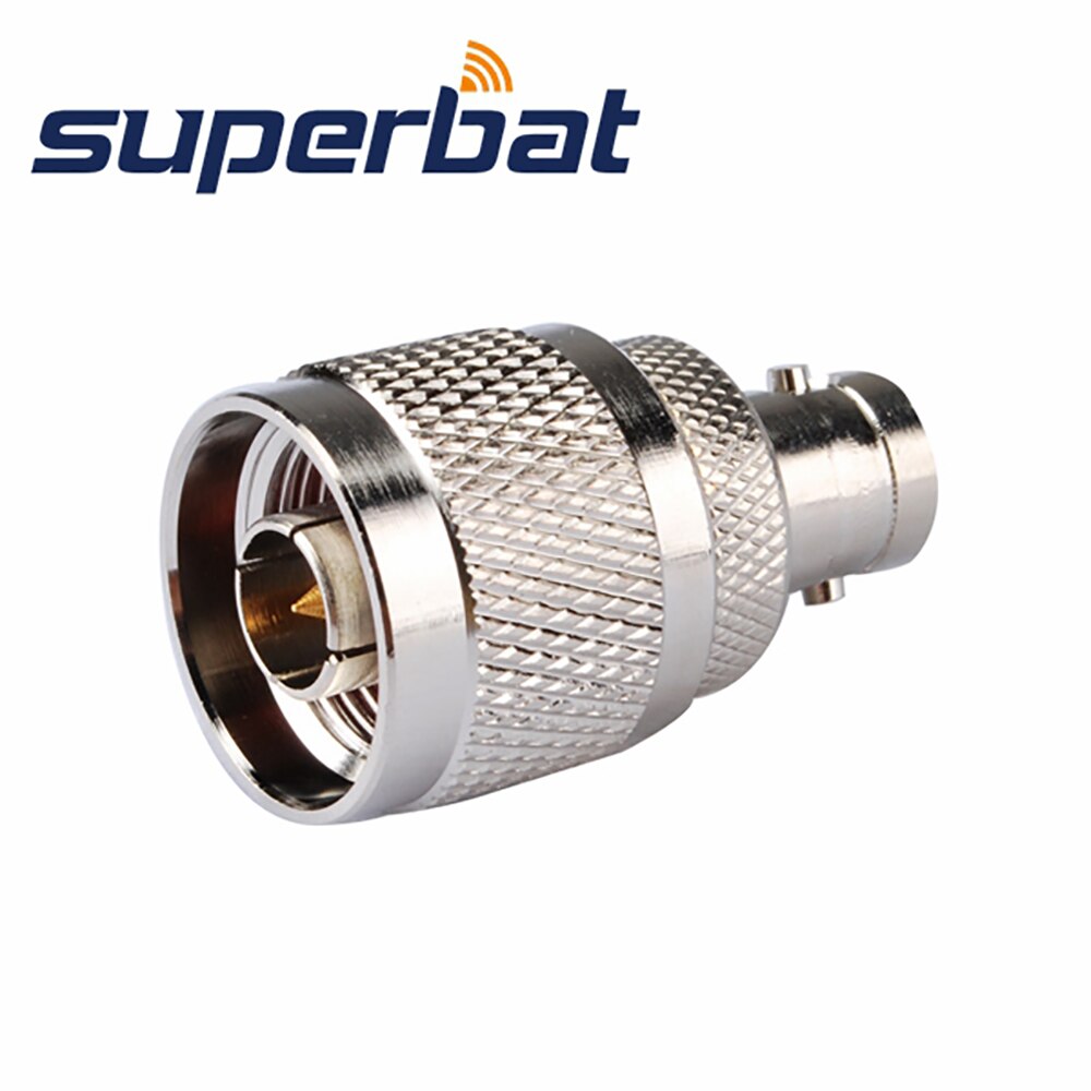 Superbat N-BNC – adaptateur N mâle vers BNC femelle, connecteur Coaxial RF droit