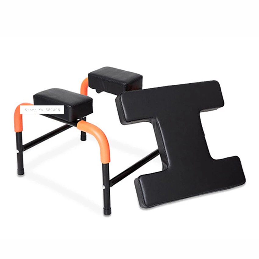 722 Handstand Stool Multifunctional Gym Upside Inverted Chair Yoga Inversion Machine Handstand Bench Machine Yoga Assisted Chair
