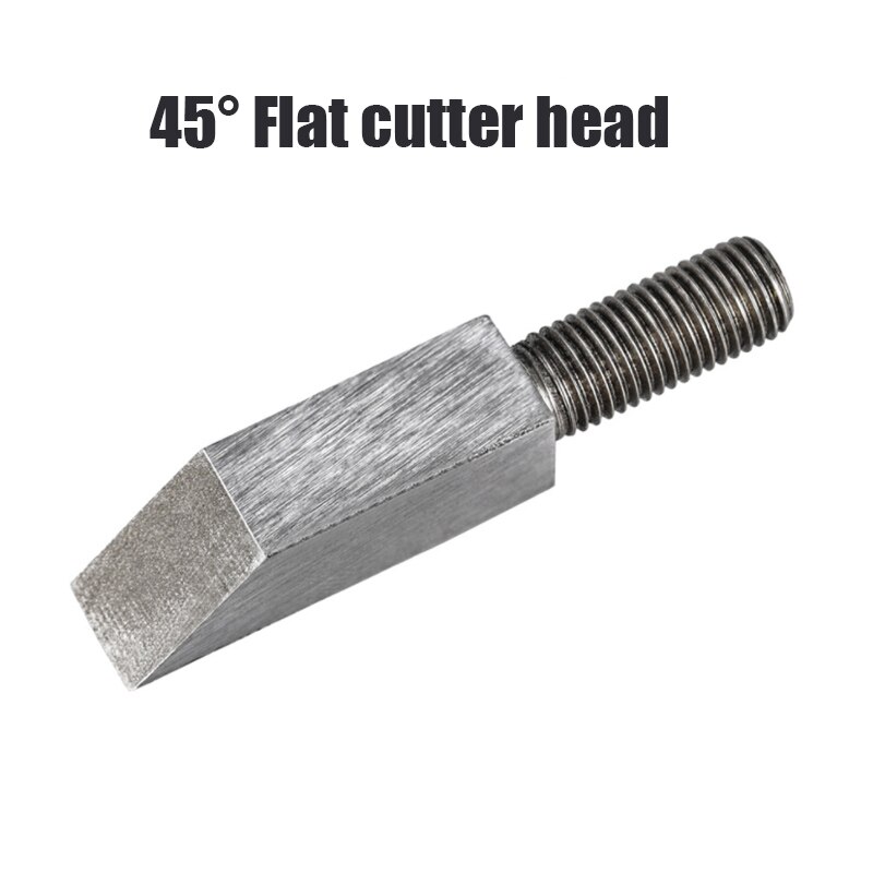 Multifunction Woodworking Edge Corner Plane 45 Degree Bevel Manual Planer Chamfering and Trimming Mini Hand Tool: Flat cutter head
