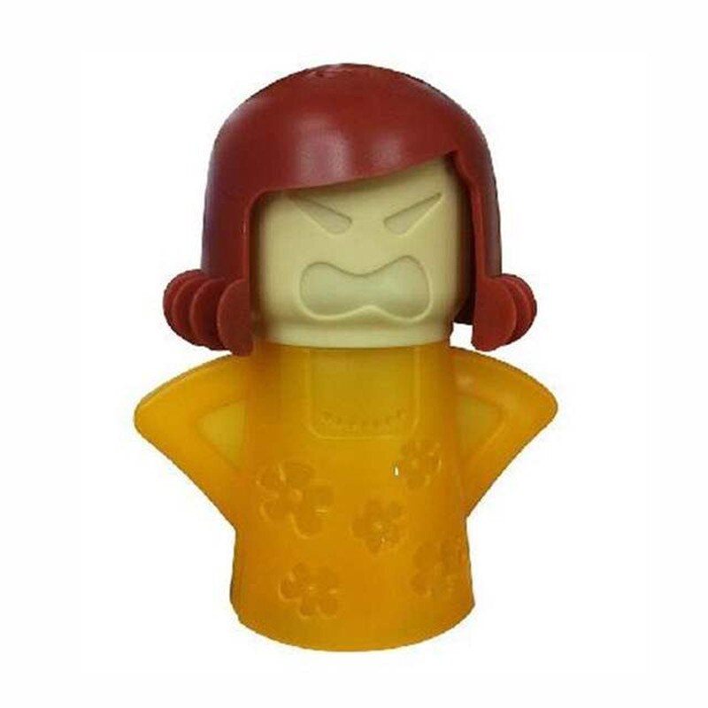 1PCS Angry Mama Mom Microwave Cleaner Oven Steam Easily Cleans Microwave Appliances for The Kitchen Refrigerator Cleaning Tools: Mom-4