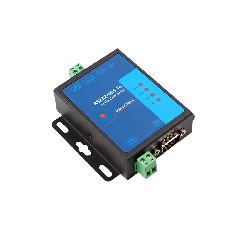 Lora Module Wireless Data Transmission Radio 433mHz Point-to-point 232/485 Serial Port USR-LG206-L-P
