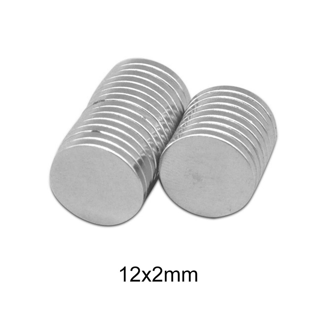 20~300pcs 12x2mm N35 Neodymium Magnet 12*2 Small Round Permanent NdFeB Disc Super Powerful Strong Magnetic Magnets 12x2 mm