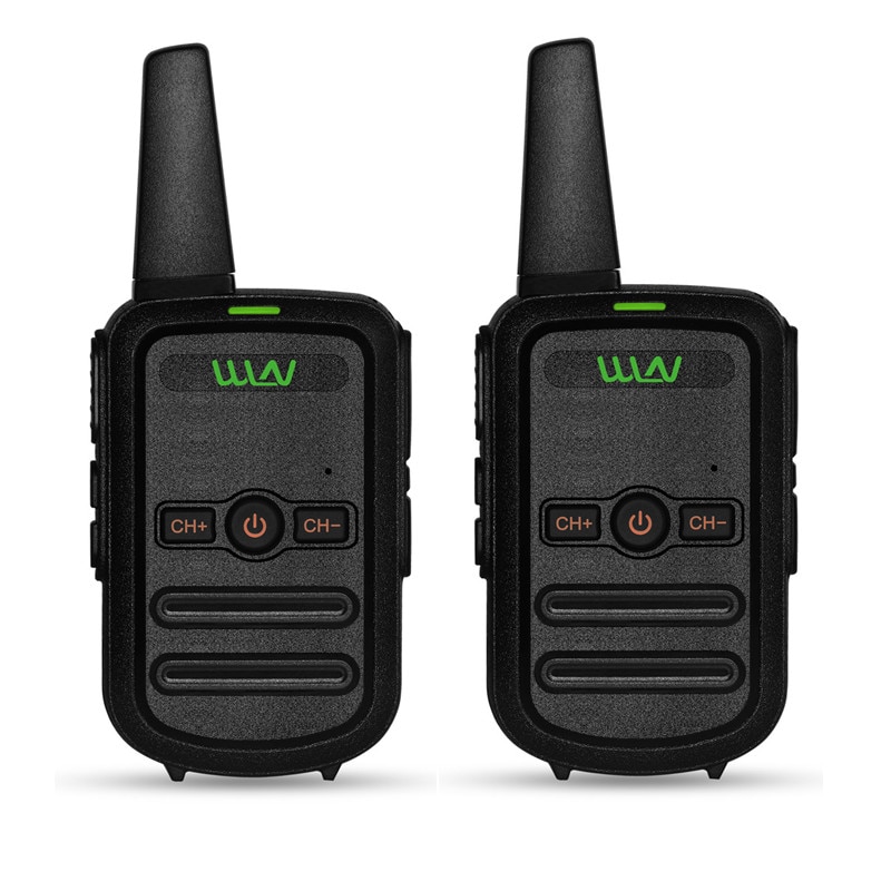 2 Pcs Wln KD-C52 Mini Handheld Fm Transceiver Kd C52 Twee Manier Radio Ham Communicator Hf Cb Radio Station Walkie talkie Frs Gmrs
