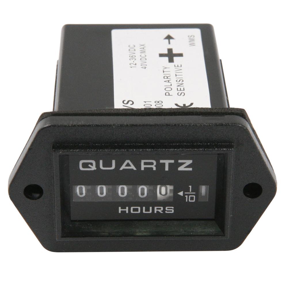 DC12-36V Digital Engine Hour Meter Timer für Marine Boot Rasen Lkw Traktor: Default Title