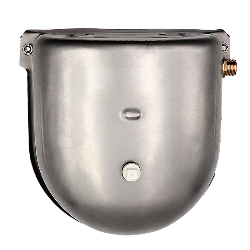 Livestock Horse Cow Automatic Water Bowls Stainless Steel Drinking Bowl Float Outlet For Cattle Dog Sheep Pig Feeder