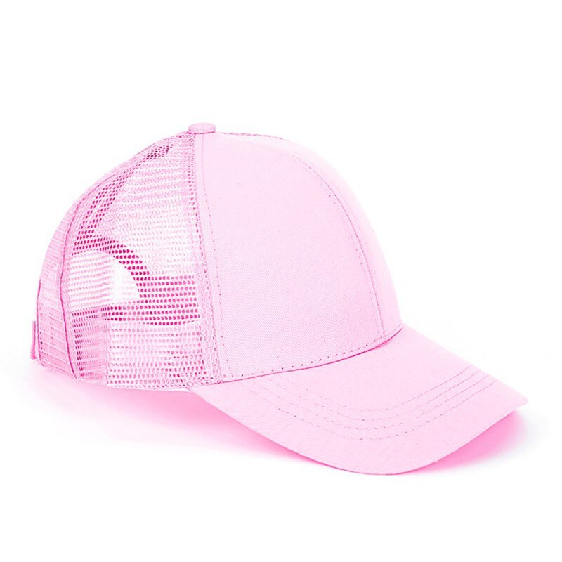 Kids Paardenstaart Mesh Hoed Outdoor Sport Baseball Cap Running Camping Wandelen Zonnehoed Kind Rommelig Bundel Paardenstaart Cap: P