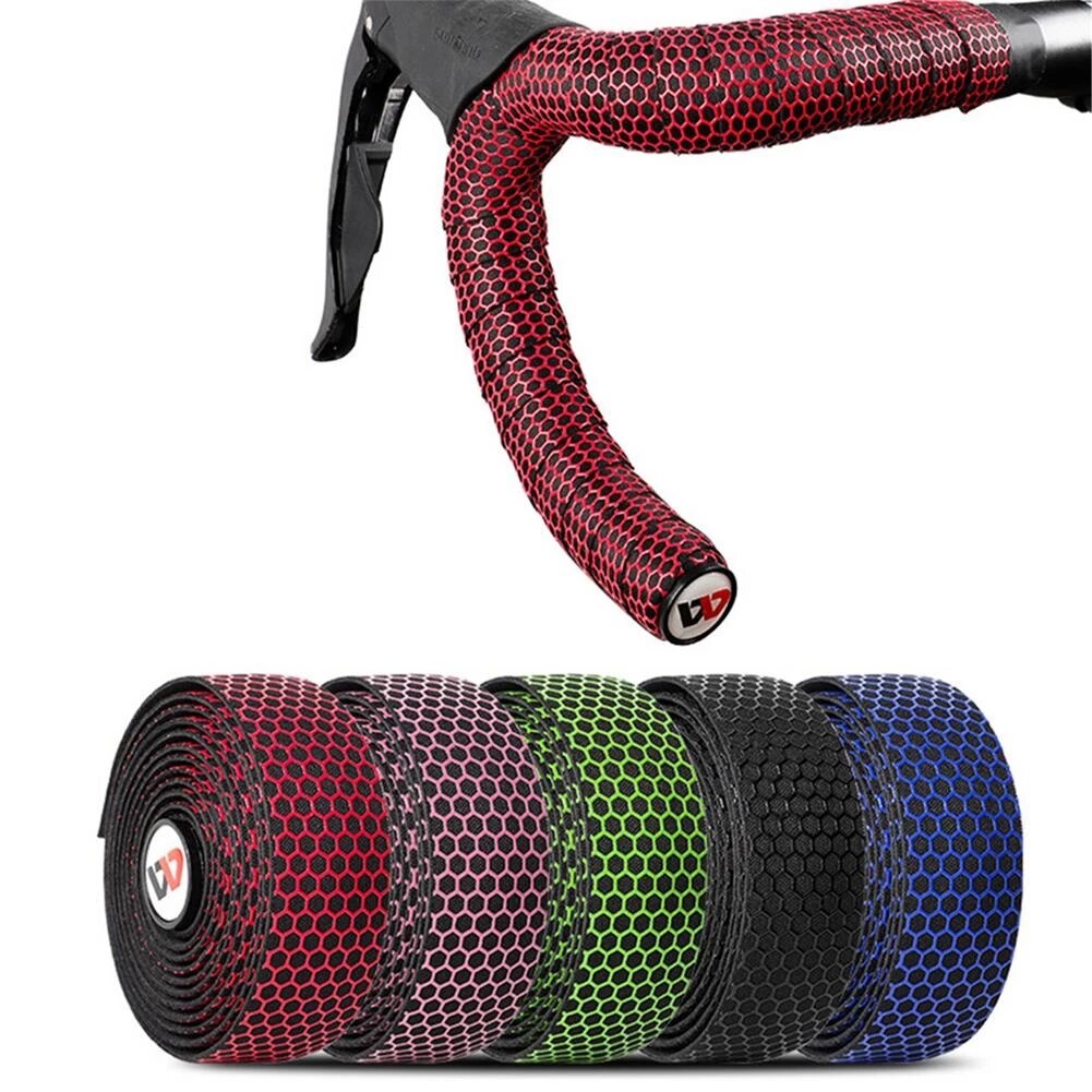 2 stücke Fahrrad Lenker Band Lenkrad Abdeckung Rennrad Radfahren Griff Bar Nicht-slip Gürtel Gummi Band Reiten zubehör Warp