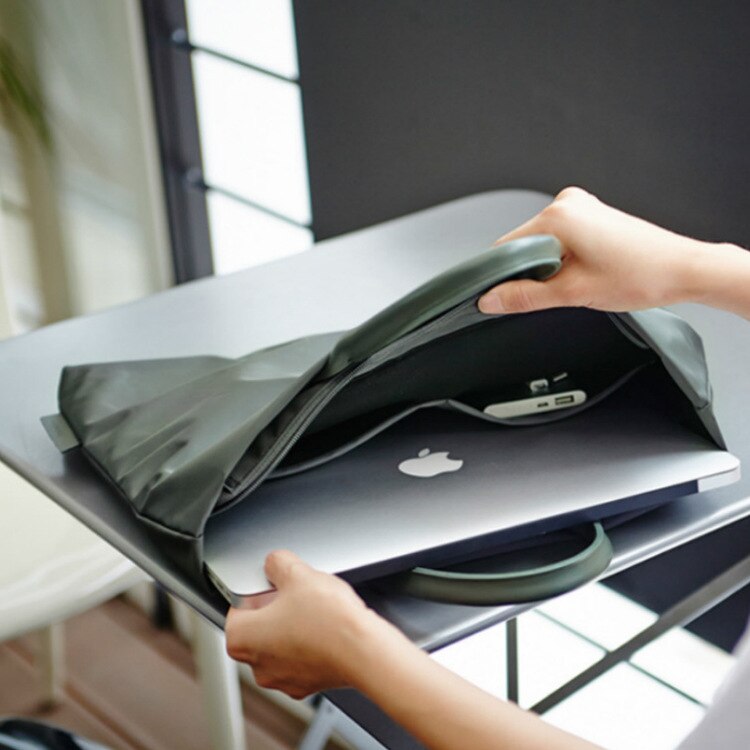 Men / women OL / Business handbag briefcase 3 inch 15 inch 16 inch laptop Notebook bag For Macbook ANN-17