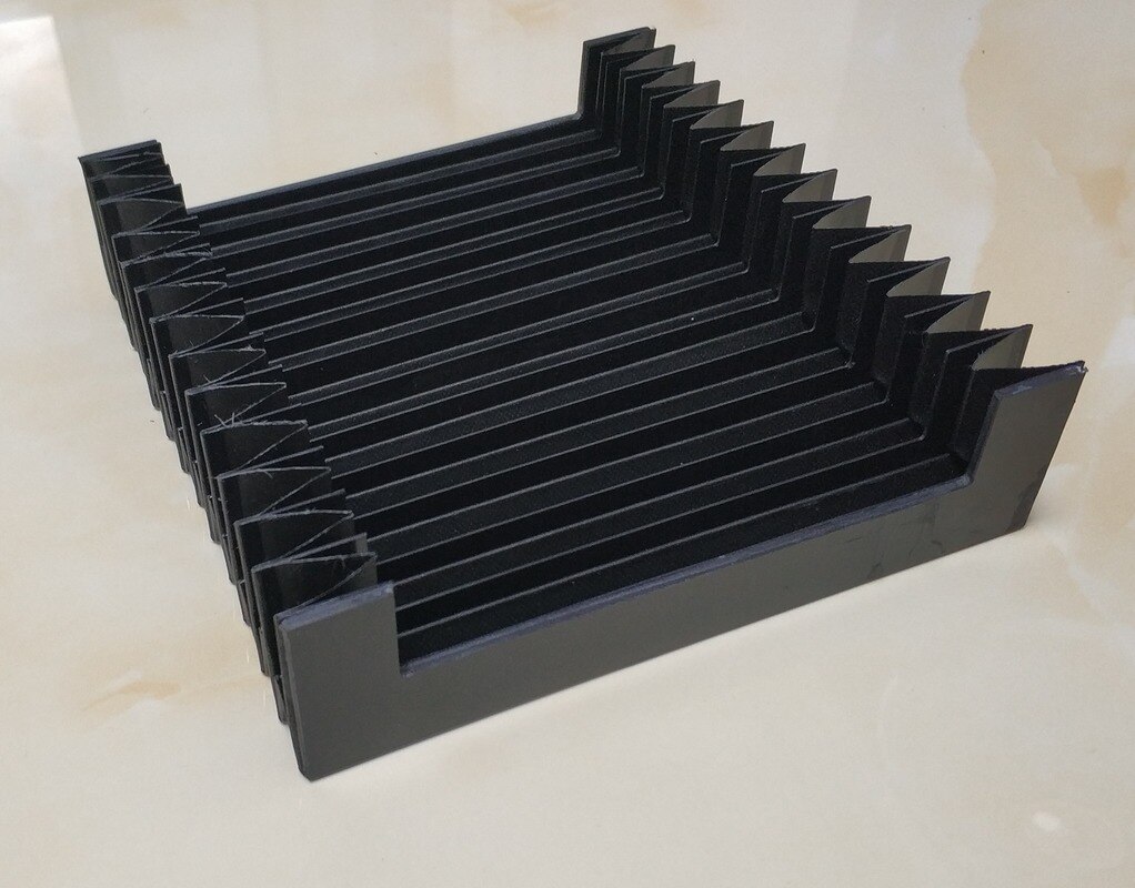 Lathe CNC Machine Tools Dust Protection Cover, Inner: 205 MM x 25 MM, Lmax 525MM