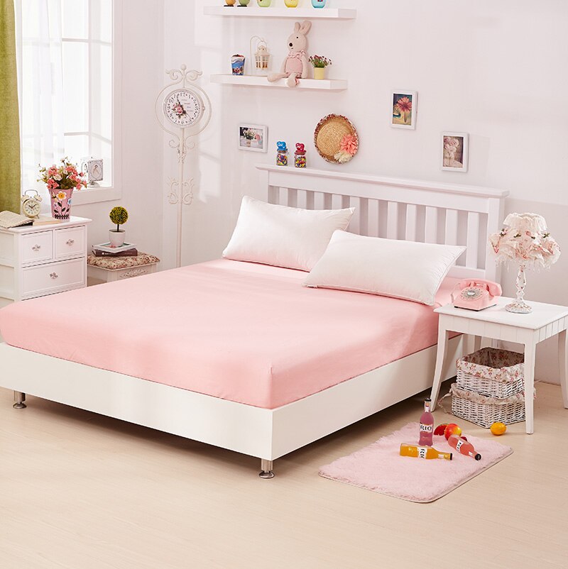 Hoeslaken elastisch matrashoes effen rood bedlinnen matraskussenhoes sprei plat laken kussensloop 3 stuks/set