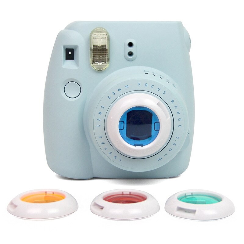 1/4/6 Pièces Coloré Caméscope Gros Plan Couleur Lentille Filtre Filtre Photo Accessoires pour Polaroid Fujifilm Instax Mini 9 8 8 7S