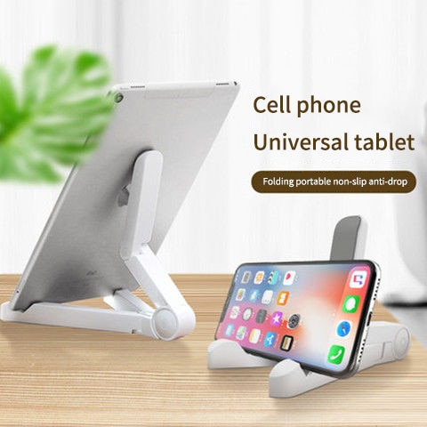 Cell Phone Universal Stand Desktop Holder Multi-angle dual axis adjustment tablet holder mobile Phone Bracket for iphone Huawei