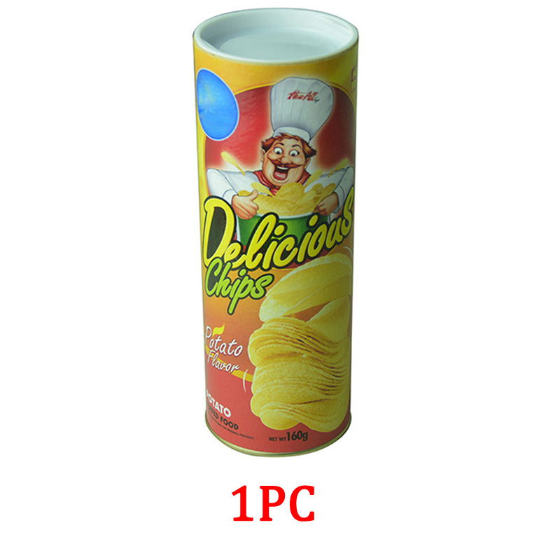 thumbnail image 2 of The Potato Chip Snake Can Jump Spring Snake Toy Gift April Fool Day Halloween Party Decoration Jokes In A Can Gag Gift Prank 2 of 14