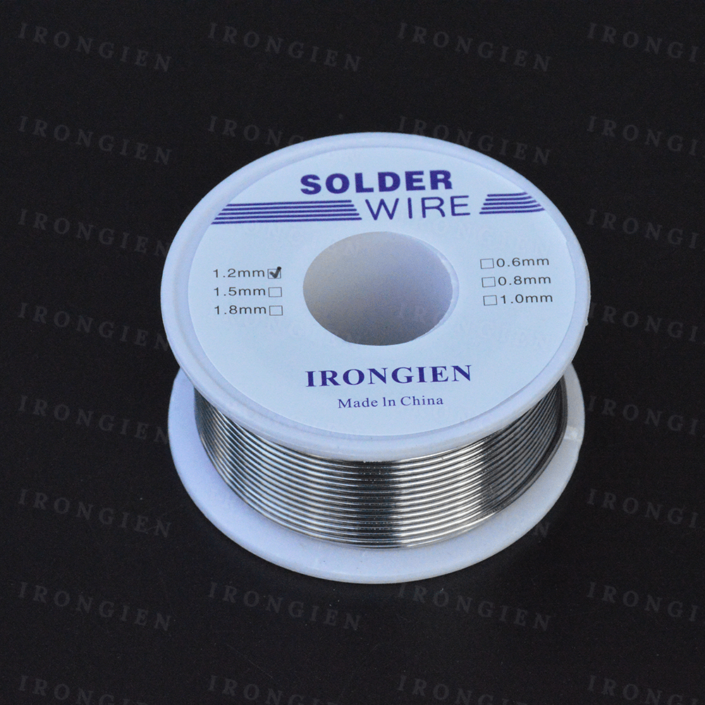 Irongien High Purity Soldering Wire 8g50g/Roll Mixed Tin Rosin Core Dia 0.6-1.5mm Solder Welding Wire For Electrical Soldering