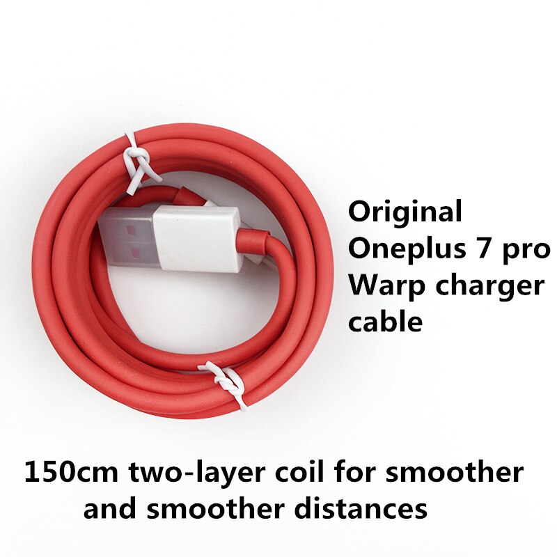 Oneplus 8 Pro Warp Charger Cable Original 6A USB Type-C Fast Charge Data Cable charge Oneplus 8 7 7t Pro 6T 6 5T 5 3T 3: 150cm